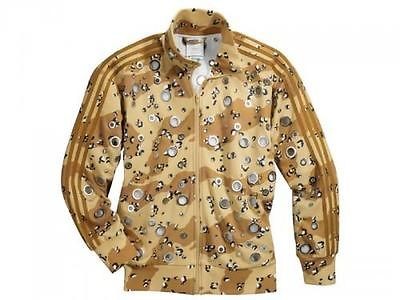 Adidas ObyO Jeremy Scott Military Camo Crystal Hole Track Jacket Size 