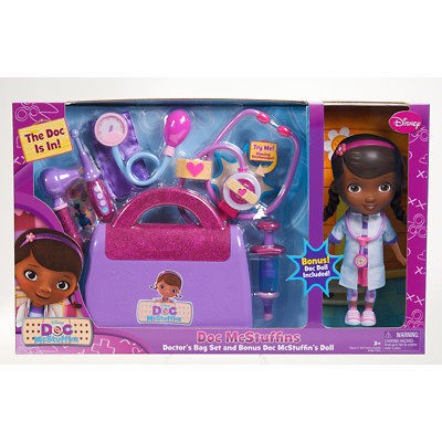 Doc McStuffins DOCTOR BAG INCLUDES BONUS DOC DOLL   SOLD OUT 