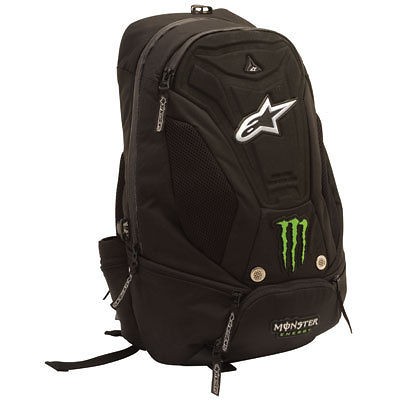 ALPINESTARS 6100812 162 BLACK/GREEN/WHITE TERROR MONSTER BACKPACK BAG