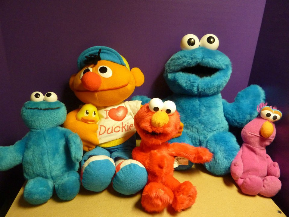 cookie monster in Stuffed Animals