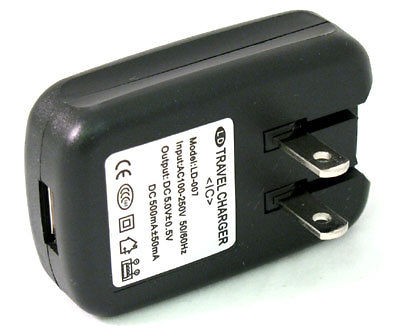   DC Power Supply Wall Charger for  MP4 Music Video Player US Style