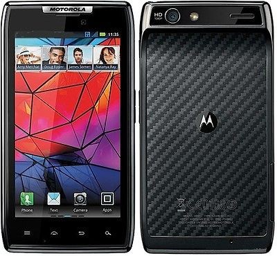 NEW MOTOROLA RAZR XT910 16GB Black Unlocked Smartphone 4.3 Super 