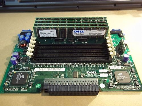 DELL UL94V 0 Server Riser Card w/ 4GB ECC DDR memory