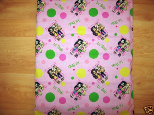 NEW KINDERMAT NAP MAT W/CUSTOM BRATZ COVER PILLOW