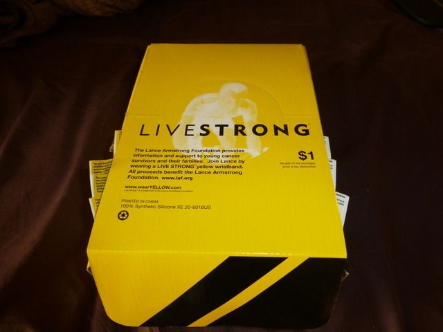 50 Nike Livestrong Band Adult Bracelet Wristband Jordan Kobe Bands