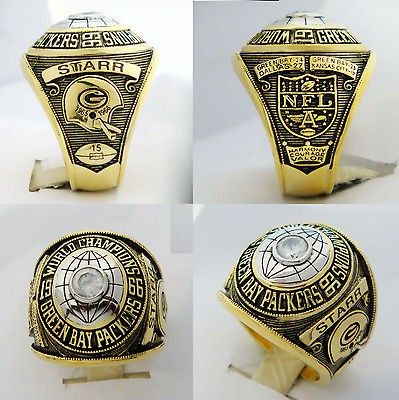 1966 Green Bay Packers Super Bowl I Championship Ring 1967   Bart 
