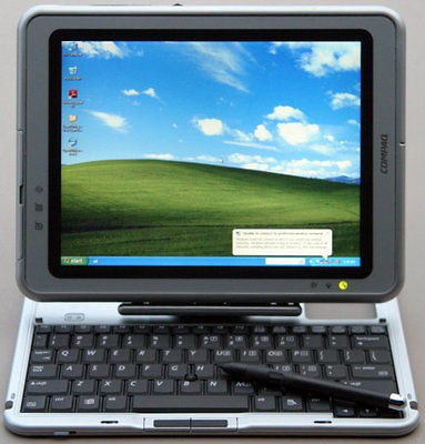 HP Compaq TC1000 Tablet PC Netbook Computer 1GHz 30GB HD 768MB RAM 