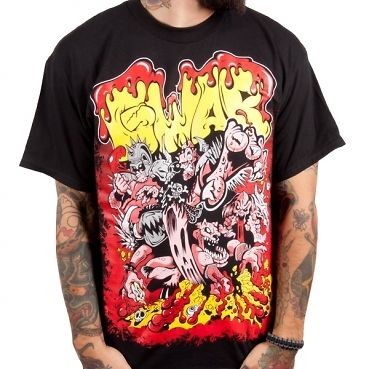 GWAR T Shirt  BLOODY FLORESCENT  S/M/L/XL/2XL Metal NEW