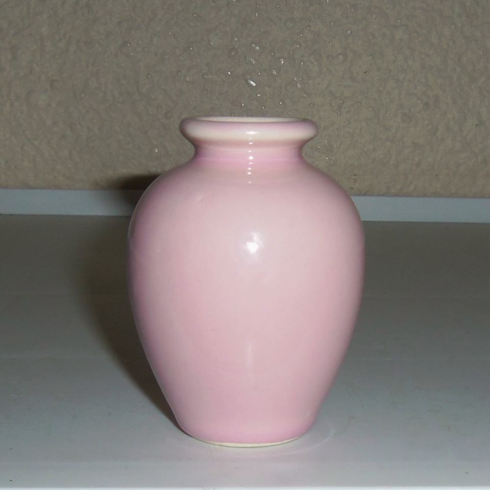 McCOY POTTERY PINK MINI OIL JAR