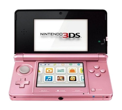 Nintendo 3DS Pearl Pink Handheld System. Brand New. Sealed Box. Free 