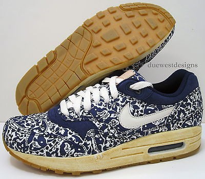 NIKE WMS AIR MAX 1 ND LIB LIBERTY OF LONDON 9 9.5 10 PURPLE sky high 