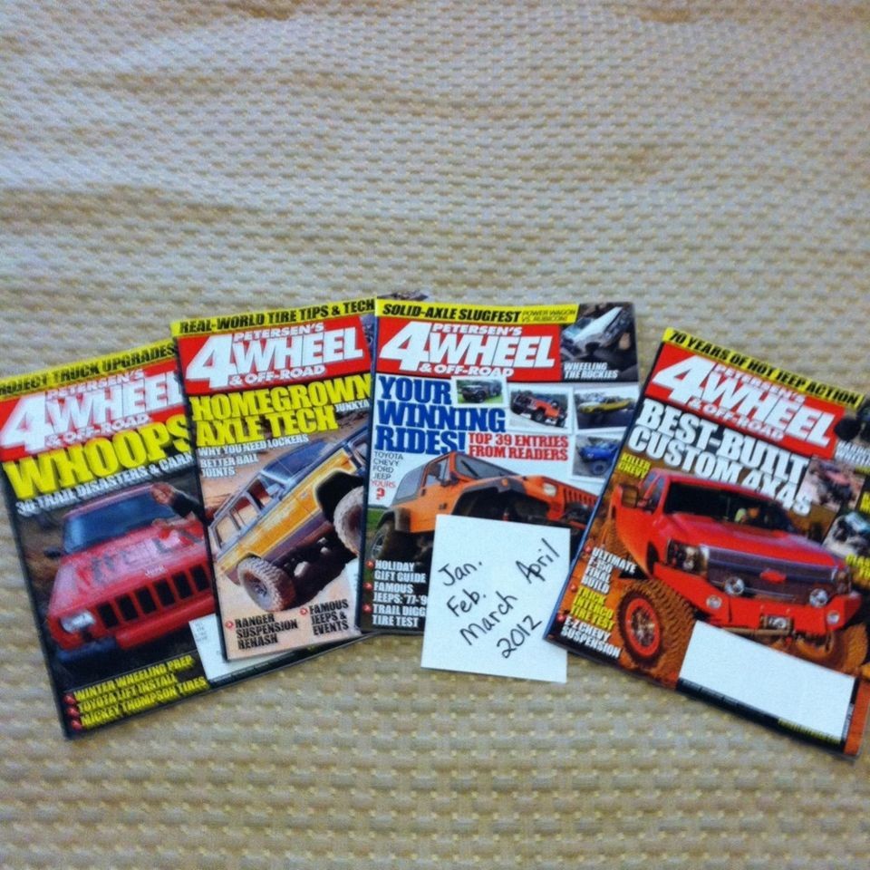   PETERSENS 4 WHEEL & OFFROAD MAGAZINE January Feb. March April 2012