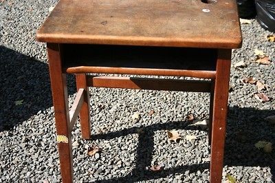 Childs antique school desk