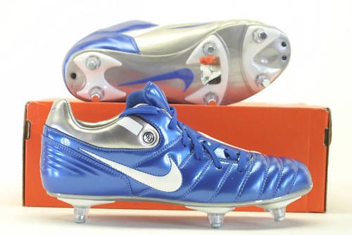 NIKE MENS FOOTBALL BOOTS TOTAL 90 SHIFT SG BLUE UK 5.5