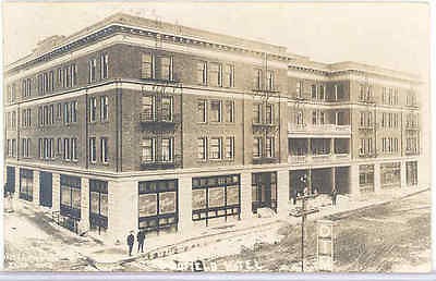 NV, Goldfield, Nevada, RPPC, Goldfield Hotel, Exterior, Welch