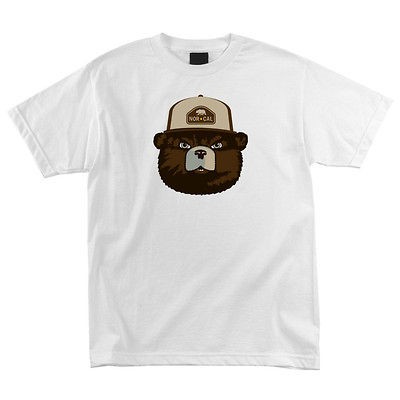 Nor Cal Smokey Regular T Shirt White