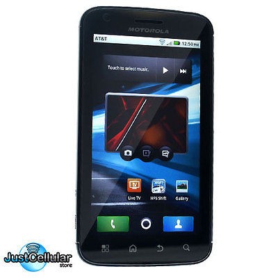   Moto Atrix Droid 4G Android GPS AT&T Mobile Cell Phone No Contract