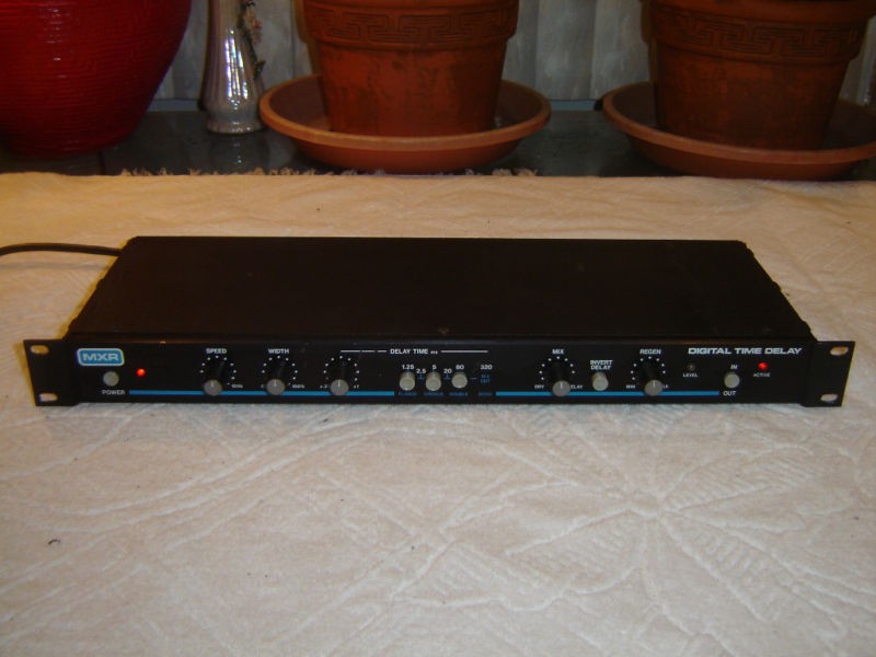   Digital Time Delay, Echo, Double, Chorus, Flange, 320ms, Vintage Rack