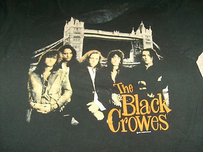 Original Vintage 1990 BLACK CROWES Shake Your Money Maker World Tour T 