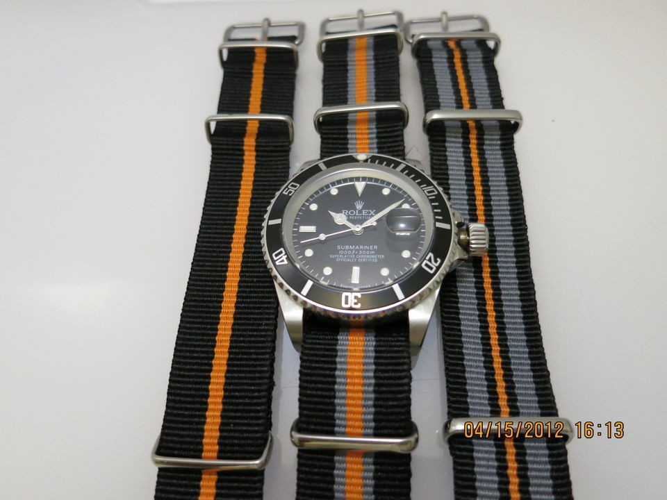 3x 20mm strap TUDORs (exclude OMEGA Speedmaster & Rolex Submariner)ST 