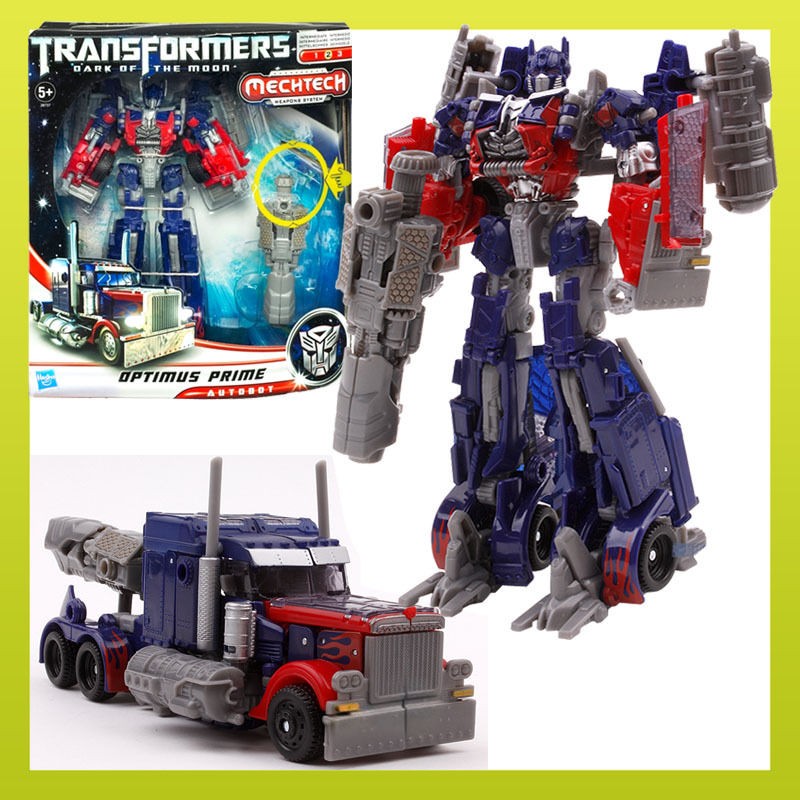   Dark of the Moon Optimus Prime Action Figure Voyage In Stock