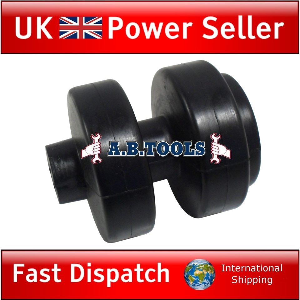 Boat / Jetski / Dinghy Trailer Double Roller Rubber 16mm Bore UBR31