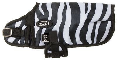 Tough 1 600 Denier Zebra Print Dog Coat Small Horse Tack Equine