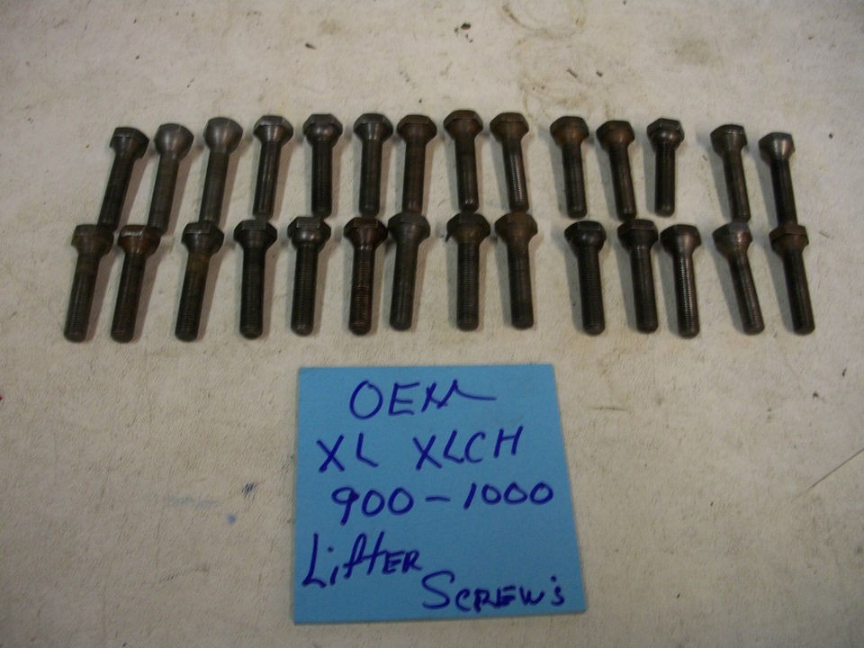   Sportster XL XLCH 900 1000 OEM Lifter Screws Pile Chopper Bobber