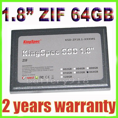 64GB Laptop SSD Hard drive 1.8 ZIF for Macbook Air,1st gen,early 2008 