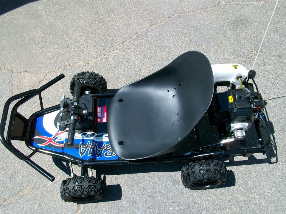 49cc Gas powered GO KART, Off Road go cart 32mph ScooterX Baja gokart 