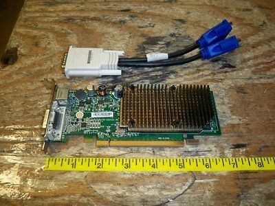 ATI Dell Radeon X1300 JJ461 Pro PCI E Video Card Low Profile  / Dual 