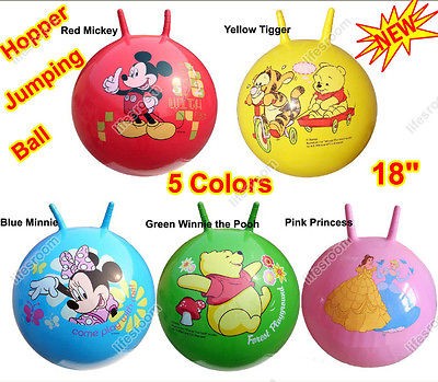 Baby Kids Toddler Hop Hopping Hopper Jumping Ball Therapy Bouncing 