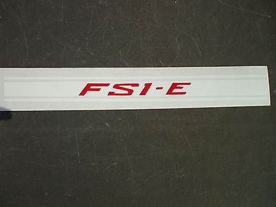 Yamaha FS1E Sidepanel decal sticker pinstripe fsie