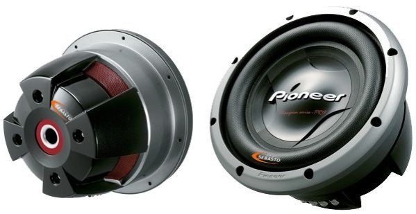 Pioneer Premier TS W3002D4 12 Dual 4 ohm Voice Coil 1 Way Car 