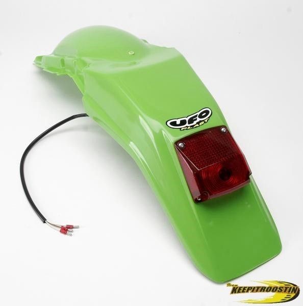 Kawasaki KDX220 Rear Fender Plastic Guards 1997 1998 1999 2000