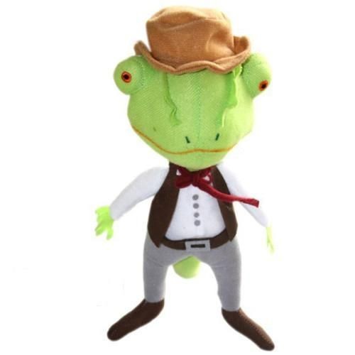 RANGO Figure Johnny Depp Soft Plush Toy Lizard Doll Sheltered 