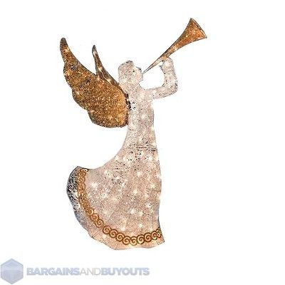 Outdoor Single 5 Animated Angel 100 Clear Mini Lights 388892