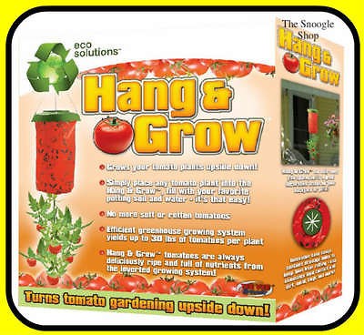 Hang & Grow Tomato Planter Upside Down Plant Garden New