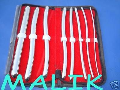 Hegar Dilator/Sounds 8 Set medical OB/Gyn Instruments