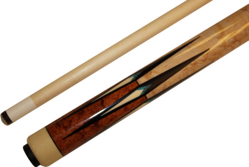 Pechauer JP PR15 Turquois Pool Cue Stick CROWN JEWEL