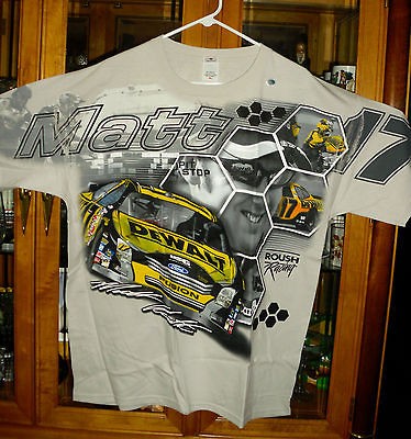 MATT KENSETH #17 DEWALT SHIRT PRINTED ON BOTH SIDES SIZE XL NEW