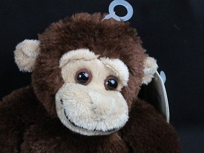 VINTAGE 1994 HOSUNG BROWN BABY MONKEY GORILLA ORANGUTAN PLUSH STUFFED 