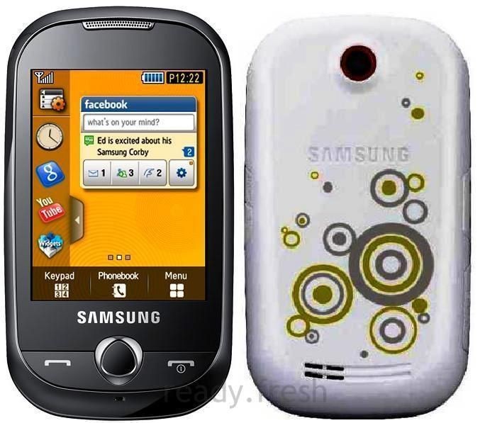   NEW SAMSUNG GENIO S3650 CORBY TOUCH WHITE,UNLOCKED WORLWIDE READY