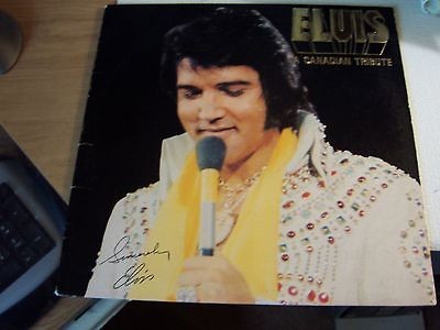   RARE RECORD ALBUM A CANADIAN TRIBUTE MINT YELLOW RECORD SIGNED