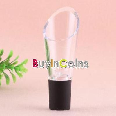 White Red Wine Aerator Pour Spout Bottle Stopper Decanter Pourer 