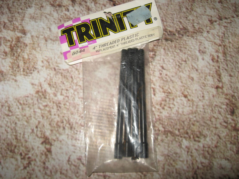 VINTAGE TRINITY 4 THREADED RC CAR BODY POSTS RC AE 6044