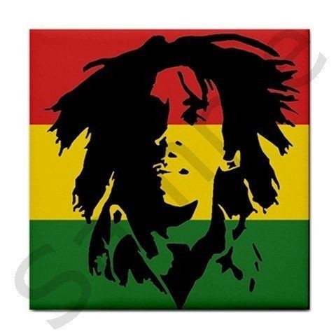 Reggae Rasta Ethiopian Flag Face Cloth + Free Gift