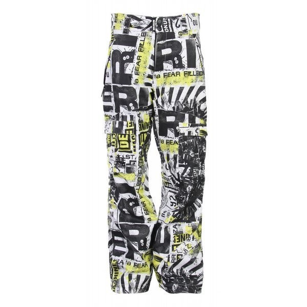 Ride Belltown Snowboard Pants High Power Print Mens