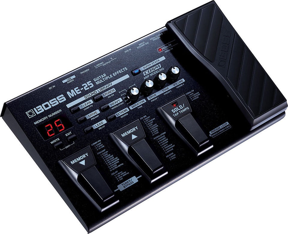 boss me 25 in Multi Effects