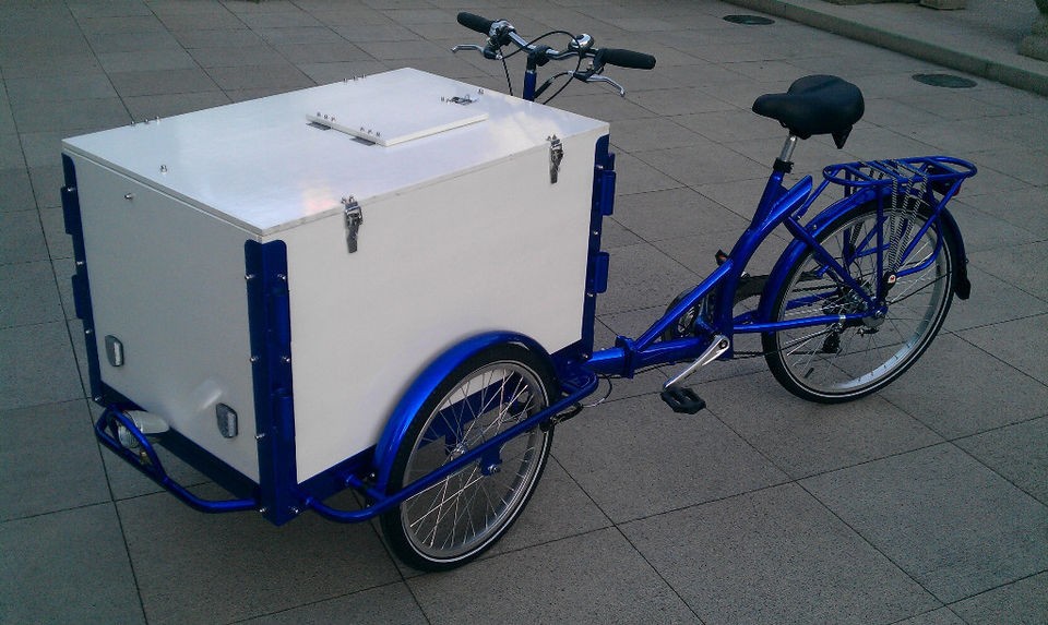 Cargo Bike   Cargo Tricycle, Vending Bike, Marketing Trike